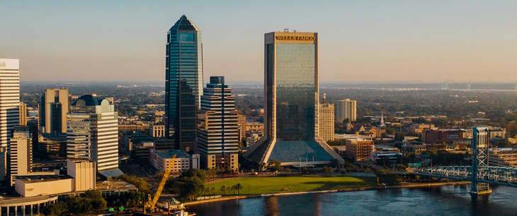 The view of Jacksonville