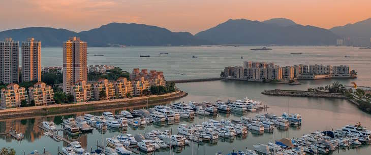 Hong Kong's harbor