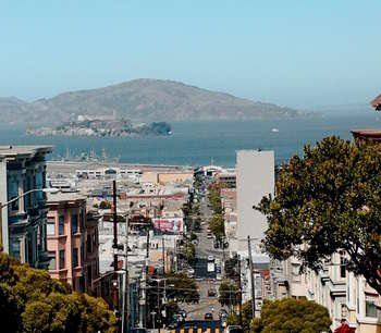 The view of San Francisco