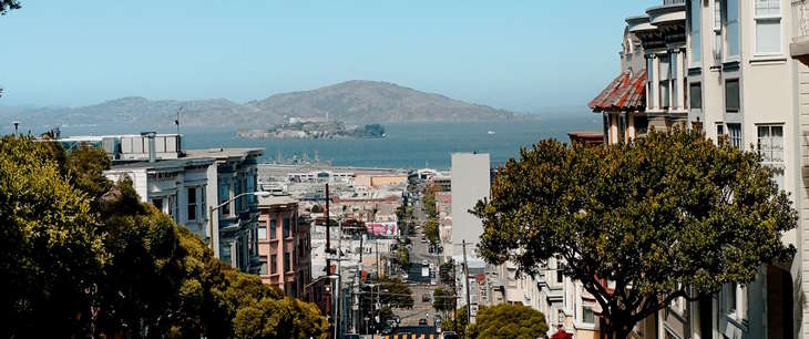 The view of San Francisco