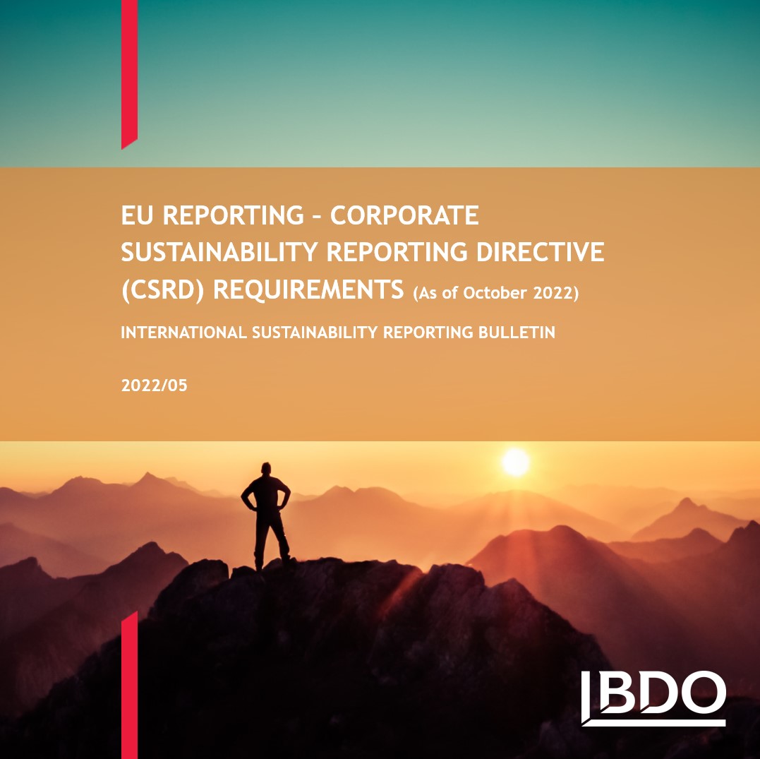 ISRB 2022/05 - EU Reporting - Corporate Sustai