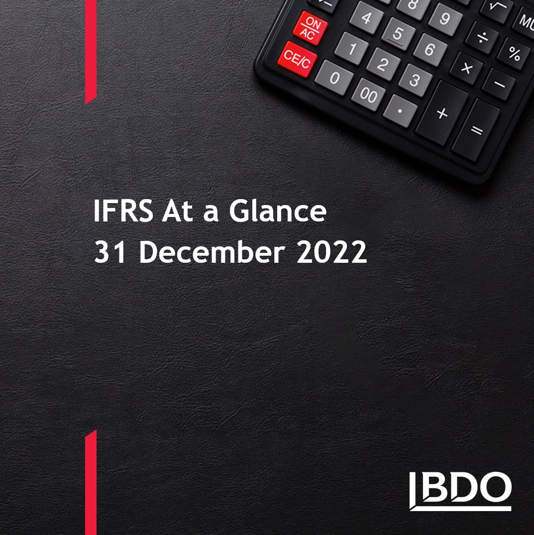 IFRS At a Glance - 31 December 2022