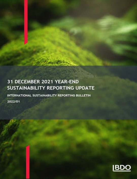 ISRB 2022/01  31 December 2021 year-end Sustainability Reporting Update