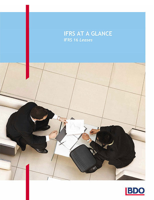 IFRS 16 at a glance