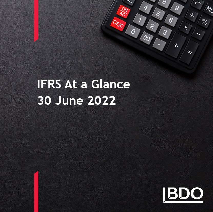 IFRS At A Glance (30 June 2022)
